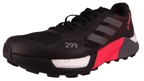 [アディダス] ランニングシューズ テレックス アグラヴィック ウルトラトレイルランニング LSF71 コアブラック/グレーファイブ/ソーラーレッド(HR1080) 27.5 cm